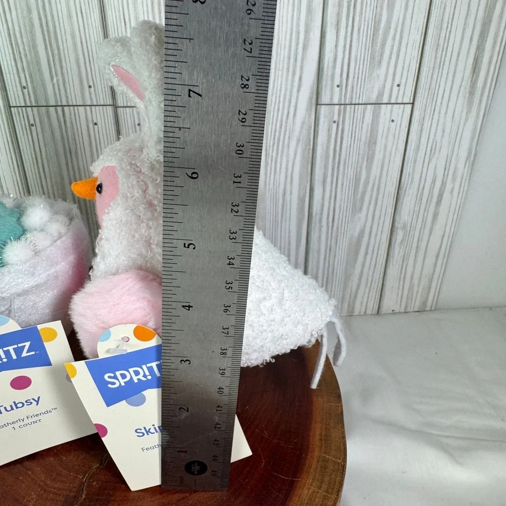 Spritz Featherly Friends Tubsy and Skipster‎ Easter Bird Figurines Set of 2 NWT